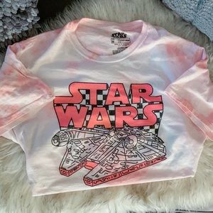 Star Wars pink tee